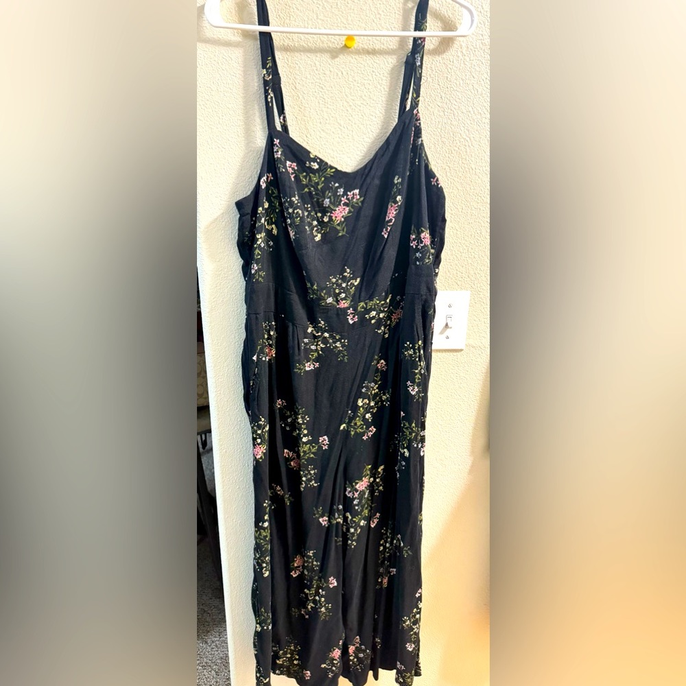 Size one cropped leg torrid jumpsuit